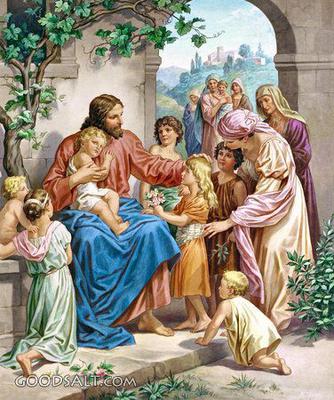 And Jesus called a little child unto him, and set him in the midst of them. (Matthew 18:2)