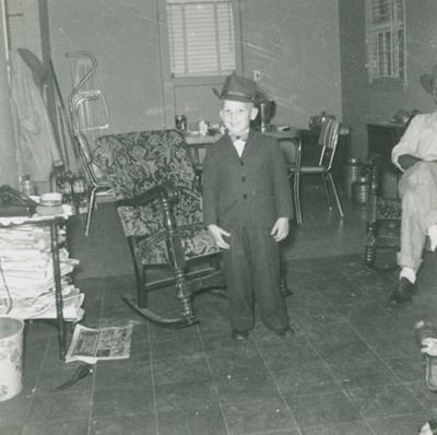 A young missionary ready to go 1954